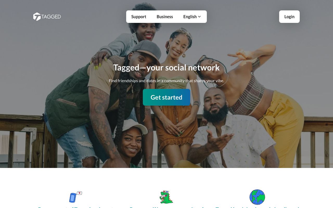 Tagged homepage
